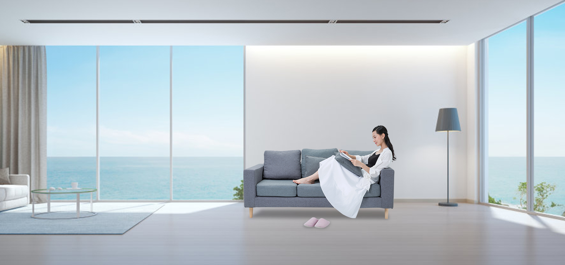 傢(jia)用(yong)采暖製(zhi)冷解決方(fang)案